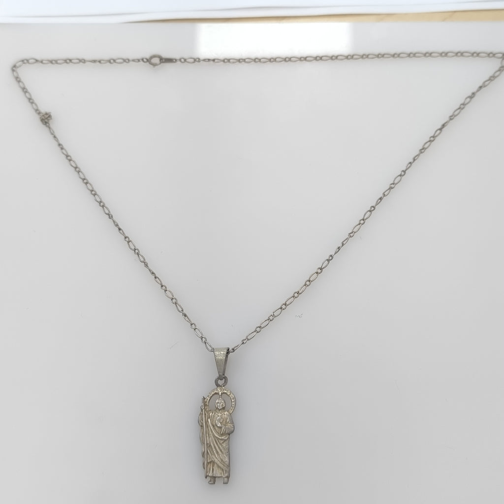 CADENA, DIJE PLATA 5.5 GRMS (SEMINUEVO)