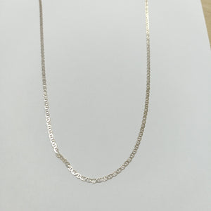 CADENA TEJIDO GUCHI PLATA .925 55 CM 3.3 GR (NUEVO)