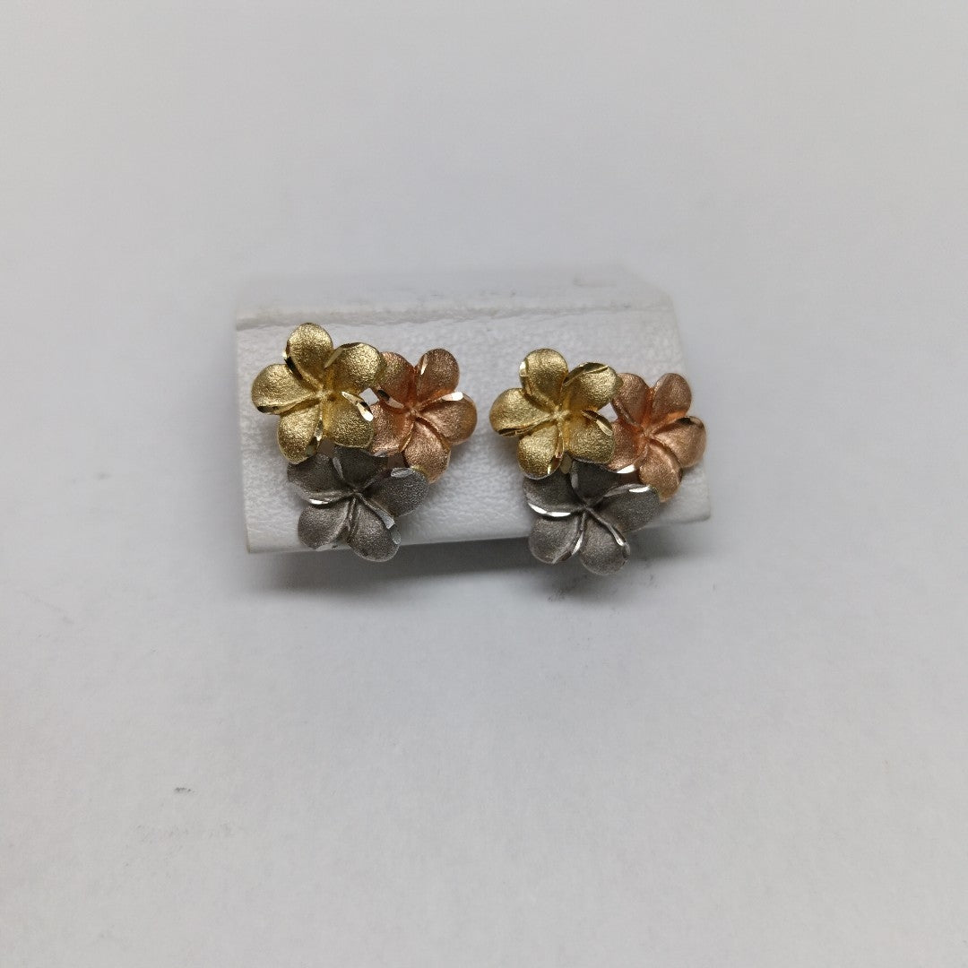 BROQUELES PAR ORO 14 K 2,70 GRMS (SEMINUEVO)