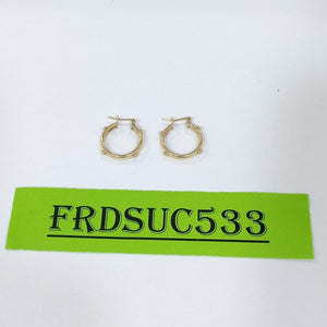 ARRACADAS PAR ORO 14 K 3.1 GRMS (SEMINUEVO)