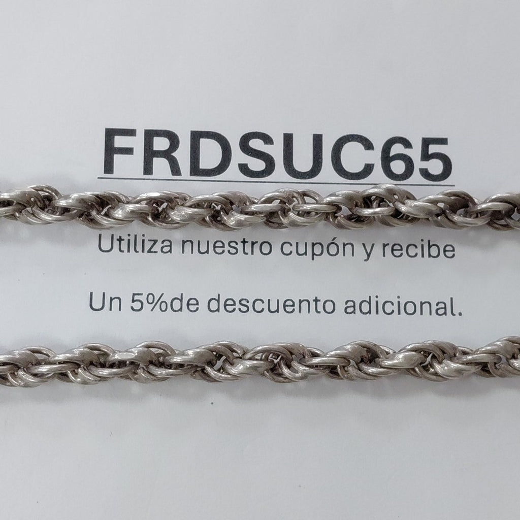 CADENA PLATA 58.8 GRMS (SEMINUEVO)
