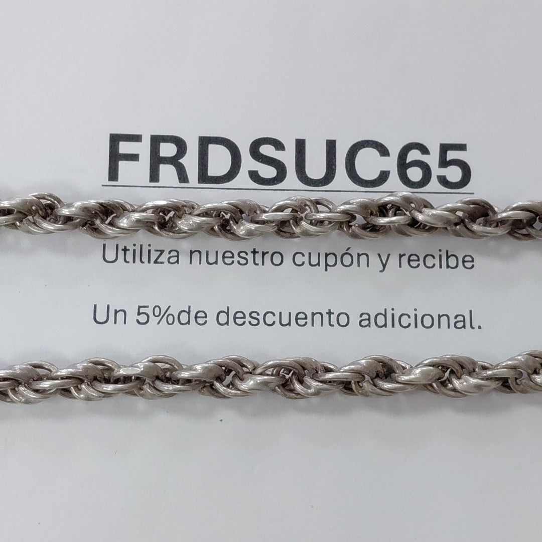 CADENA PLATA 58.8 GRMS (SEMINUEVO)