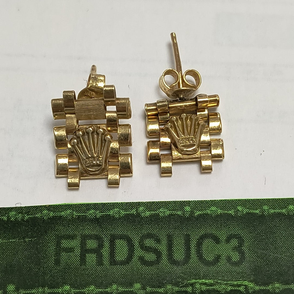 ARETES PAR ORO 14 K 2.6 GRMS (SEMINUEVO)