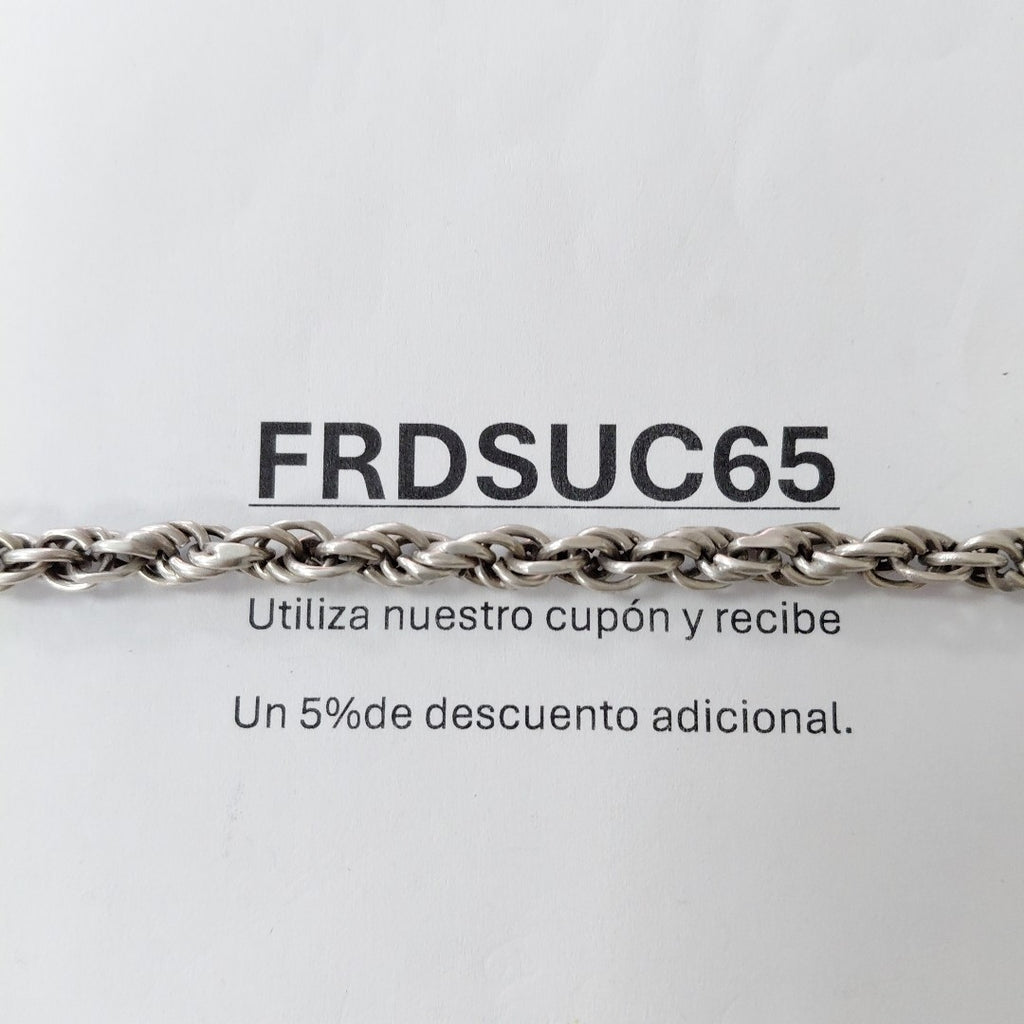 PULSERA PLATA 18.6 GRMS (SEMINUEVO)
