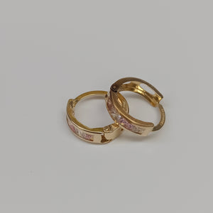 ARRACADAS PAR ORO 14 K 1,20 GRMS (SEMINUEVO)