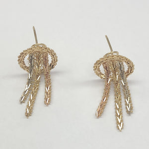 ARETES PAR ORO 14 K 8.9 GRMS (SEMINUEVO)