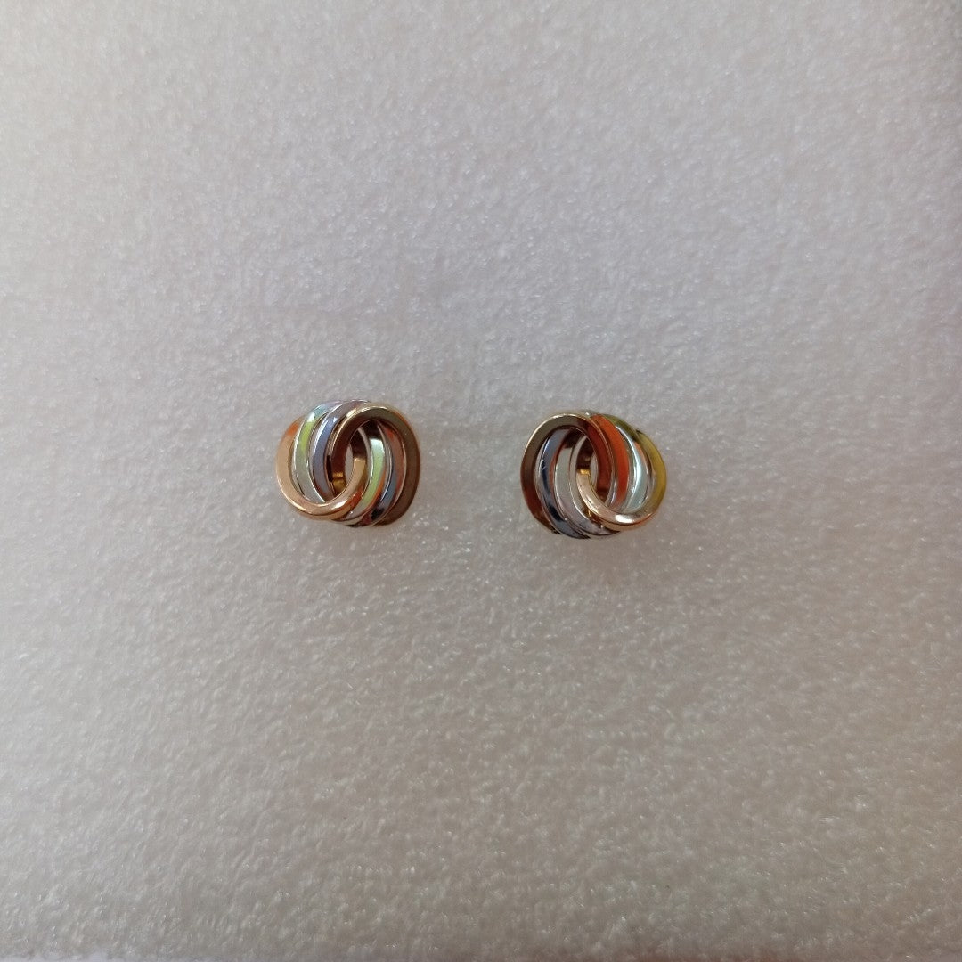 BROQUELES PAR ORO 14 K 2.1 GRMS (SEMINUEVO)
