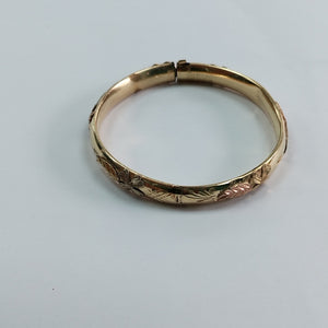 PULSERA RIGIDA ORO 14 K 12.9 GRMS (SEMINUEVO)
