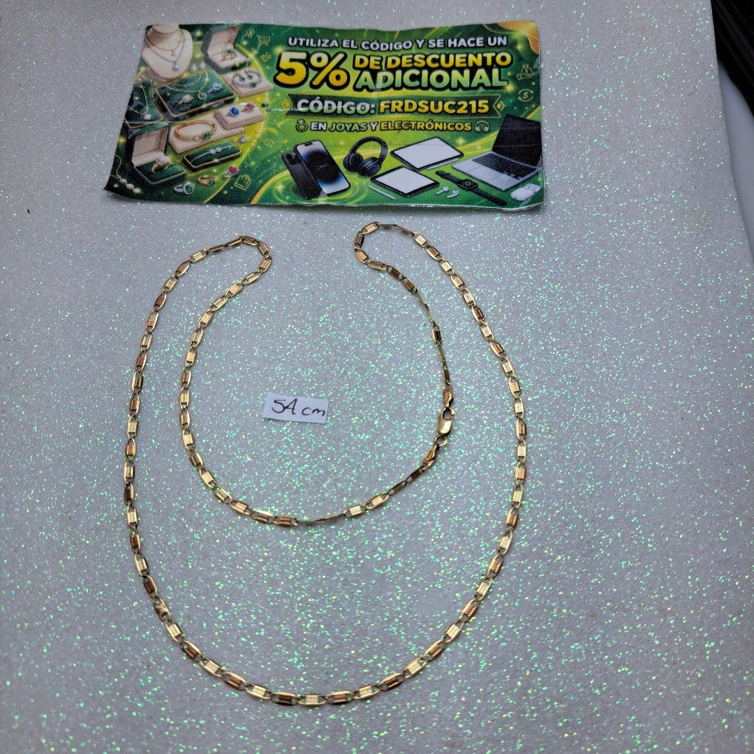 CADENA ORO 10 K 4,00 GRMS (SEMINUEVO)