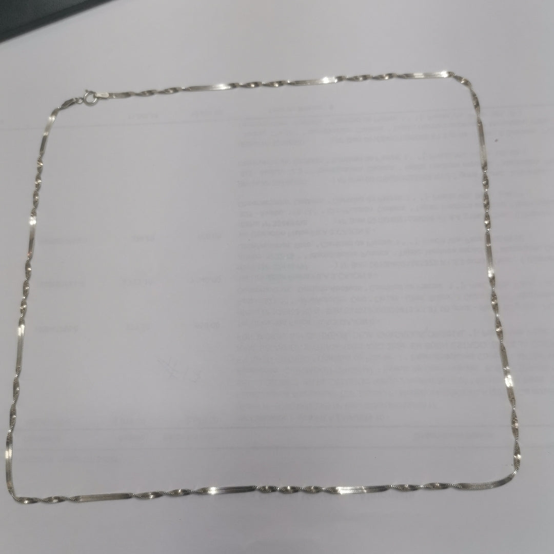 CADENA PLATA 4.4 GRMS (SEMINUEVO)