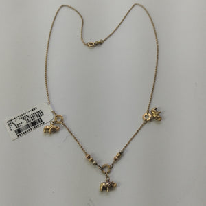 CADENA ORO COMBINADO 14 K 3.4 GRMS (SEMINUEVO)