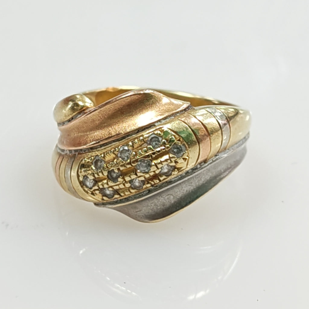 ANILLO ORO 14 K 5.4 GRMS (SEMINUEVO)