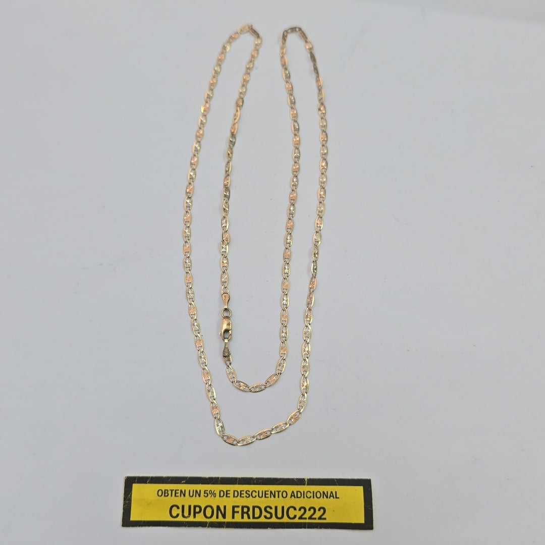 CADENA ORO 14 K 4.6 GRMS (SEMINUEVO)