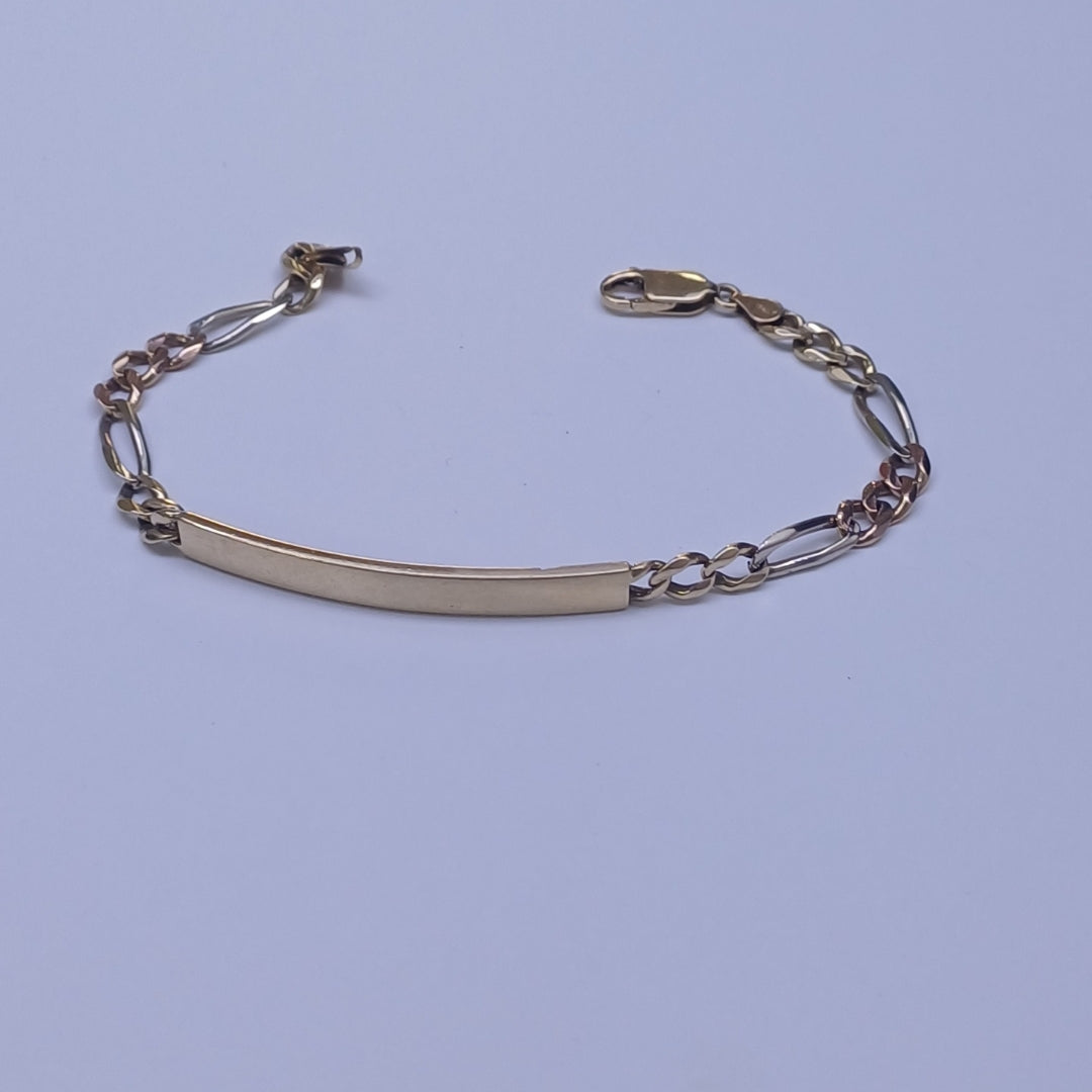 ESCLAVA ORO 14 K 13 GRMS (SEMINUEVO)