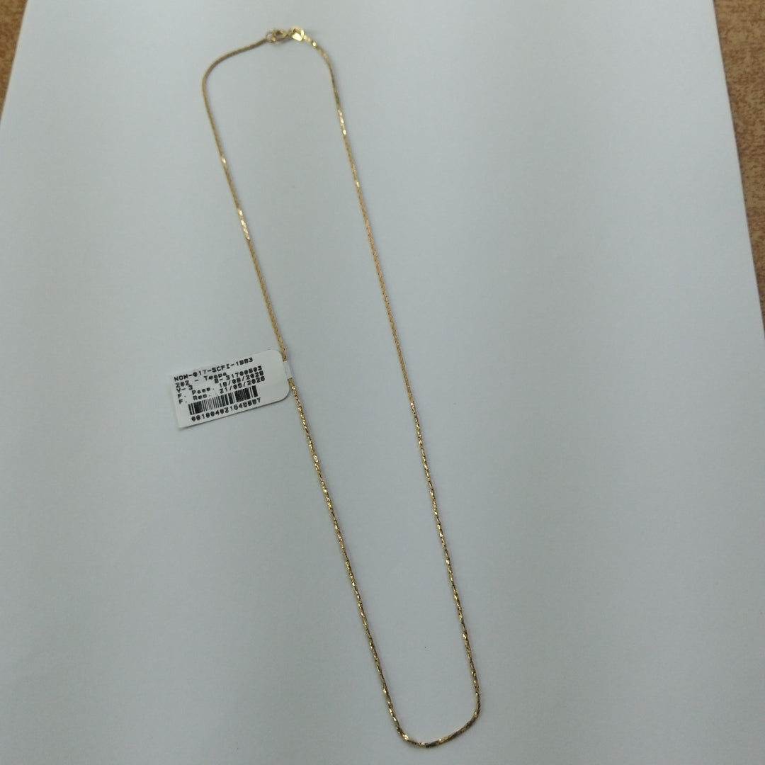 GARGANTILLA ORO 14 K 2,40 GRMS (SEMINUEVO)
