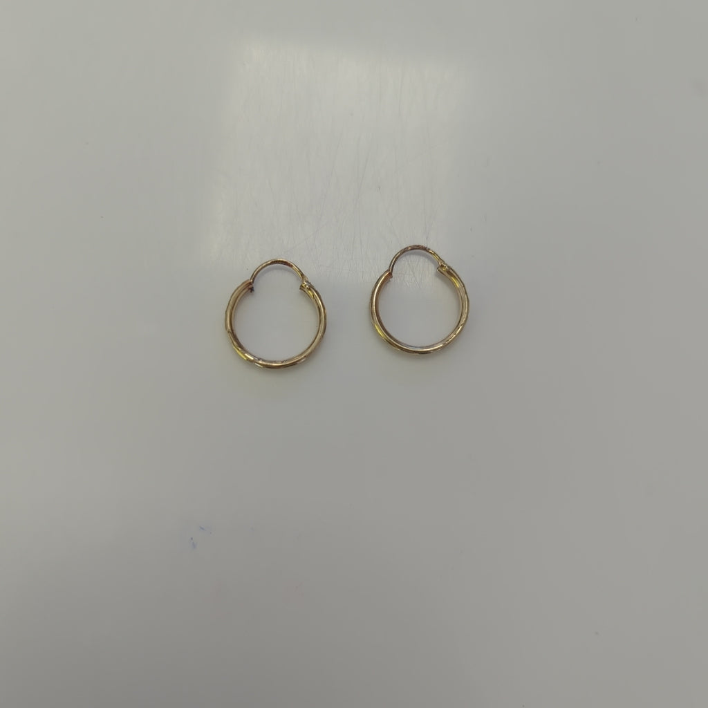 ARRACADAS PAR ORO 10 K 1,10 GRMS (SEMINUEVO)