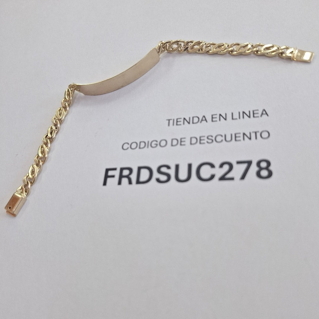 ESCLAVA ORO 10 K 14 GRMS (SEMINUEVO)