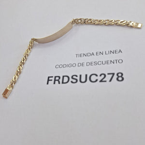 ESCLAVA ORO 10 K 14 GRMS (SEMINUEVO)