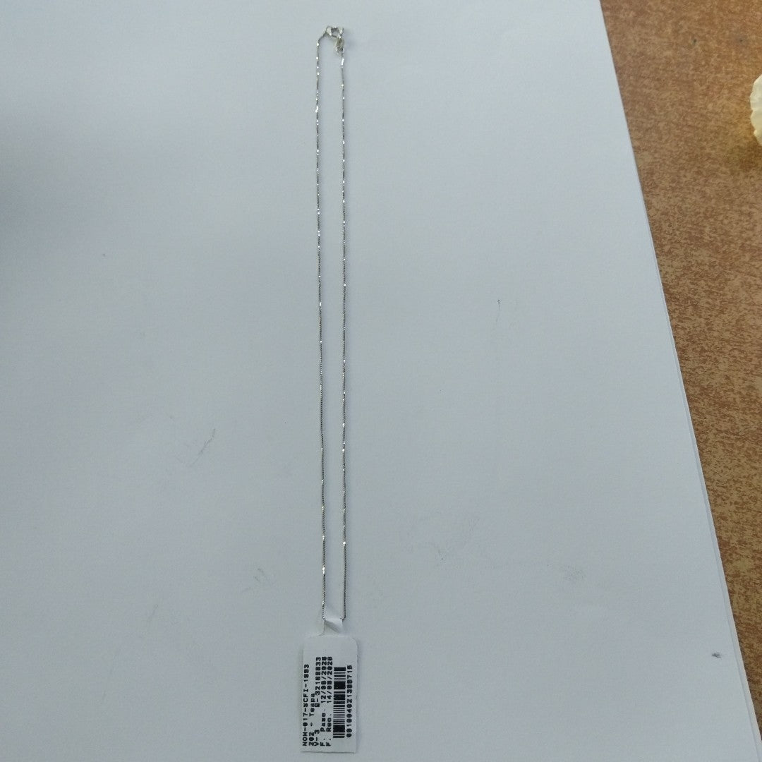 CADENA ORO BLANCO 14 K 1,00 GRMS (SEMINUEVO)