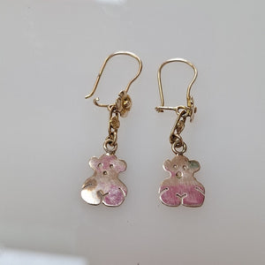 ARETES PAR ORO 8 K 1.7 GRMS (SEMINUEVO)