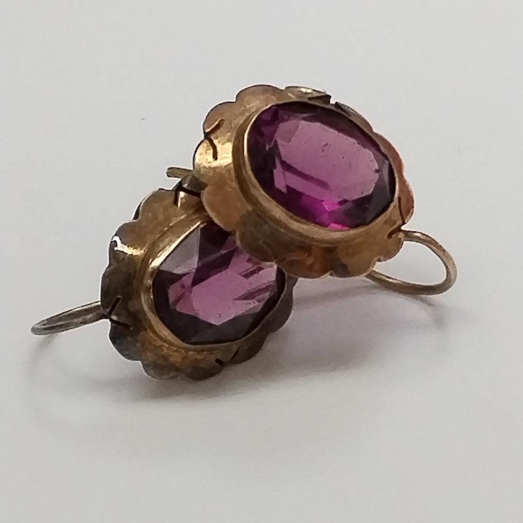 ARETES PAR ORO 8 K 2 GRMS (SEMINUEVO)