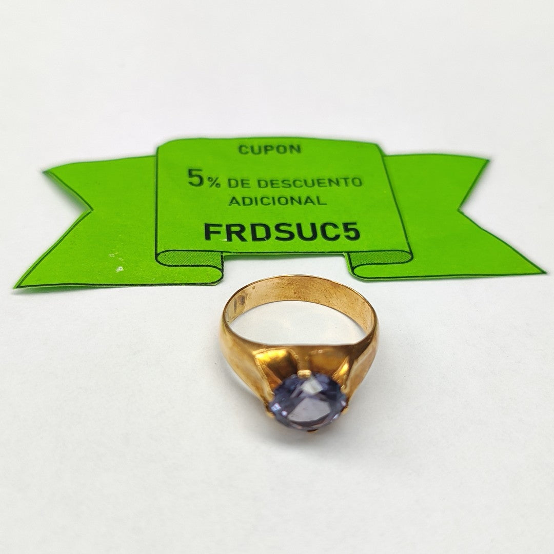ANILLO ORO 14 K 9,20 GRMS (SEMINUEVO)