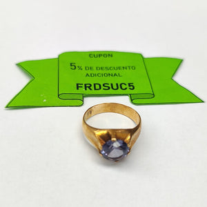 ANILLO ORO 14 K 9,20 GRMS (SEMINUEVO)