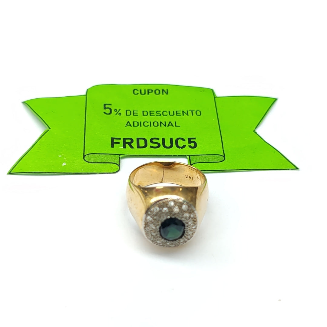 ANILLO ORO 14 K 14,80 GRMS (SEMINUEVO)