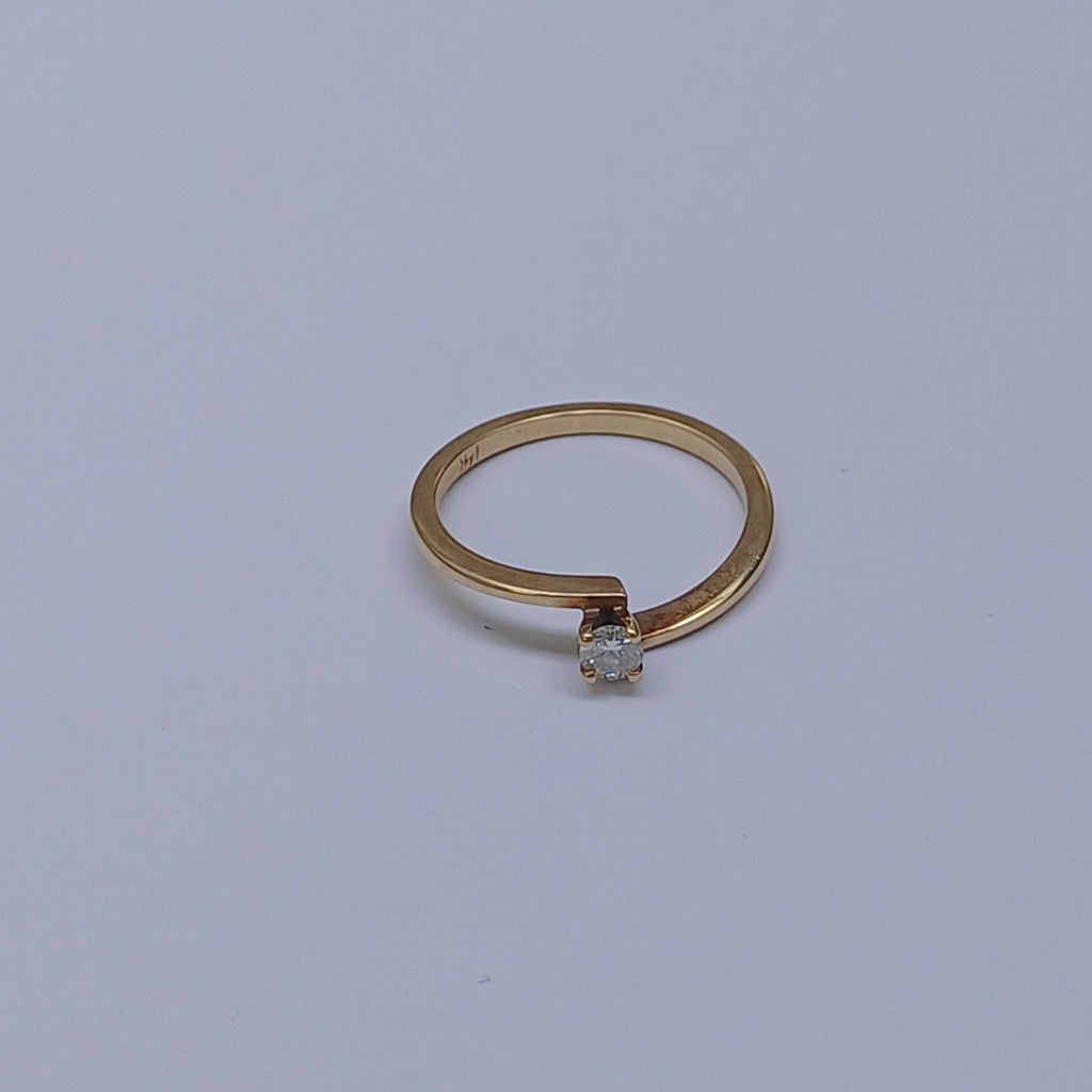 ANILLITO ORO 14 K 1.9 GRMS (SEMINUEVO)