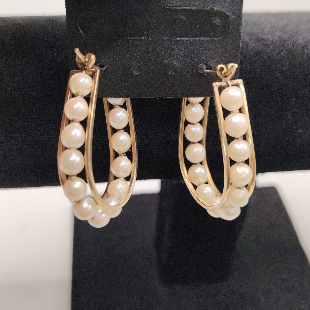 ARETES PAR ORO 10 K 11.2 GRMS (SEMINUEVO)