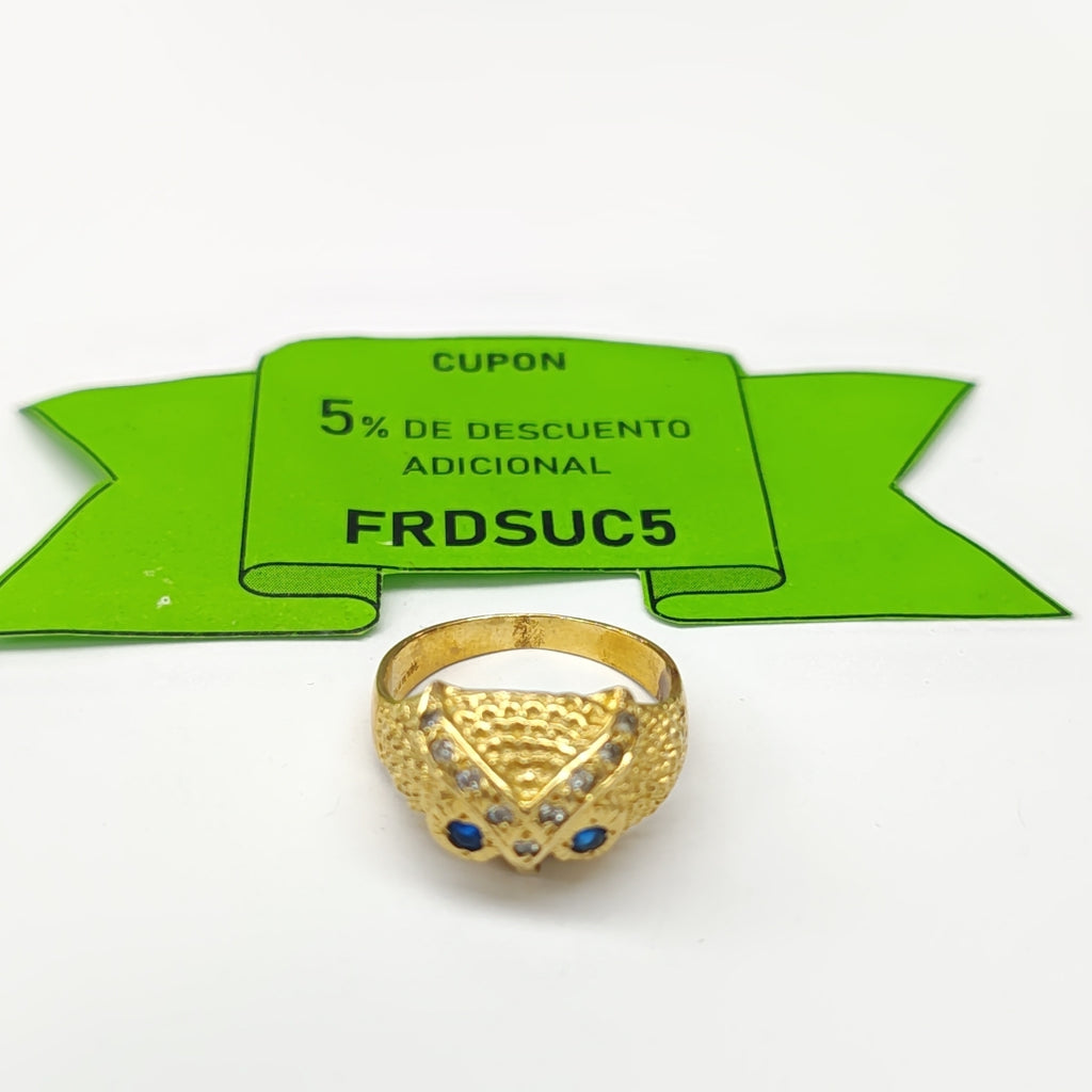 ANILLO ORO 14 K 6,90 GRMS (SEMINUEVO)
