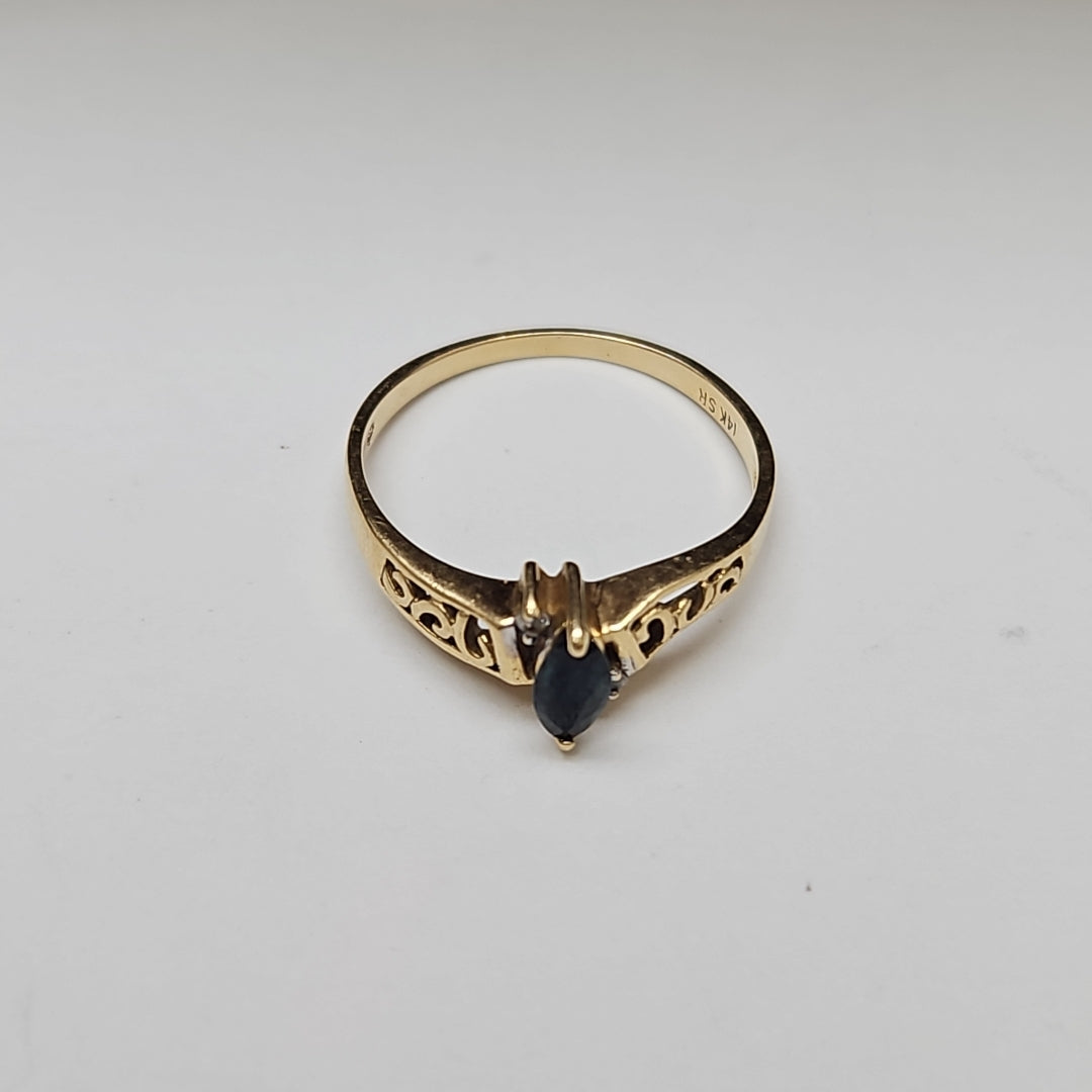 ANILLO ORO 14 K 1,50 GRMS (SEMINUEVO)
