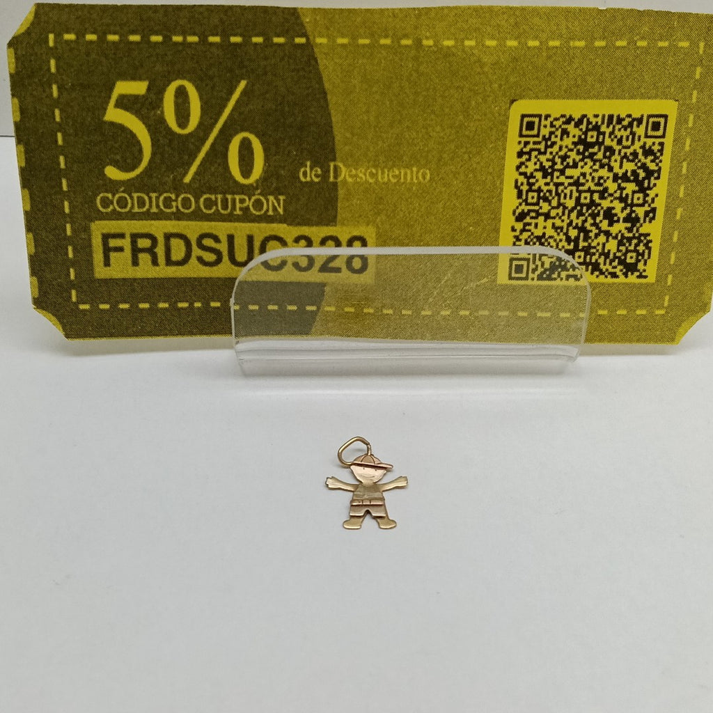 DIJE ORO 14 K 0,80 GRMS (SEMINUEVO)