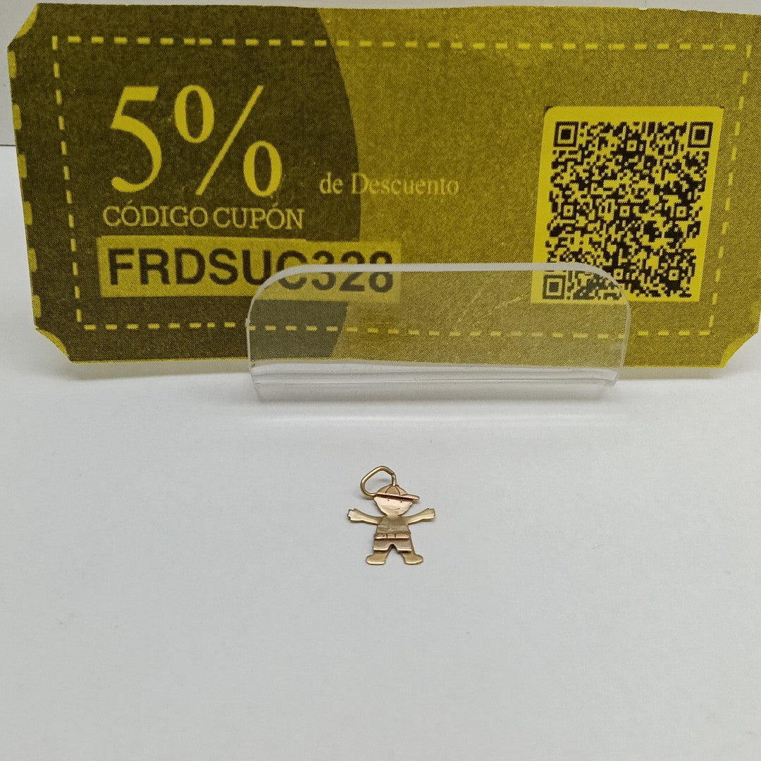 DIJE ORO 14 K 0,80 GRMS (SEMINUEVO)
