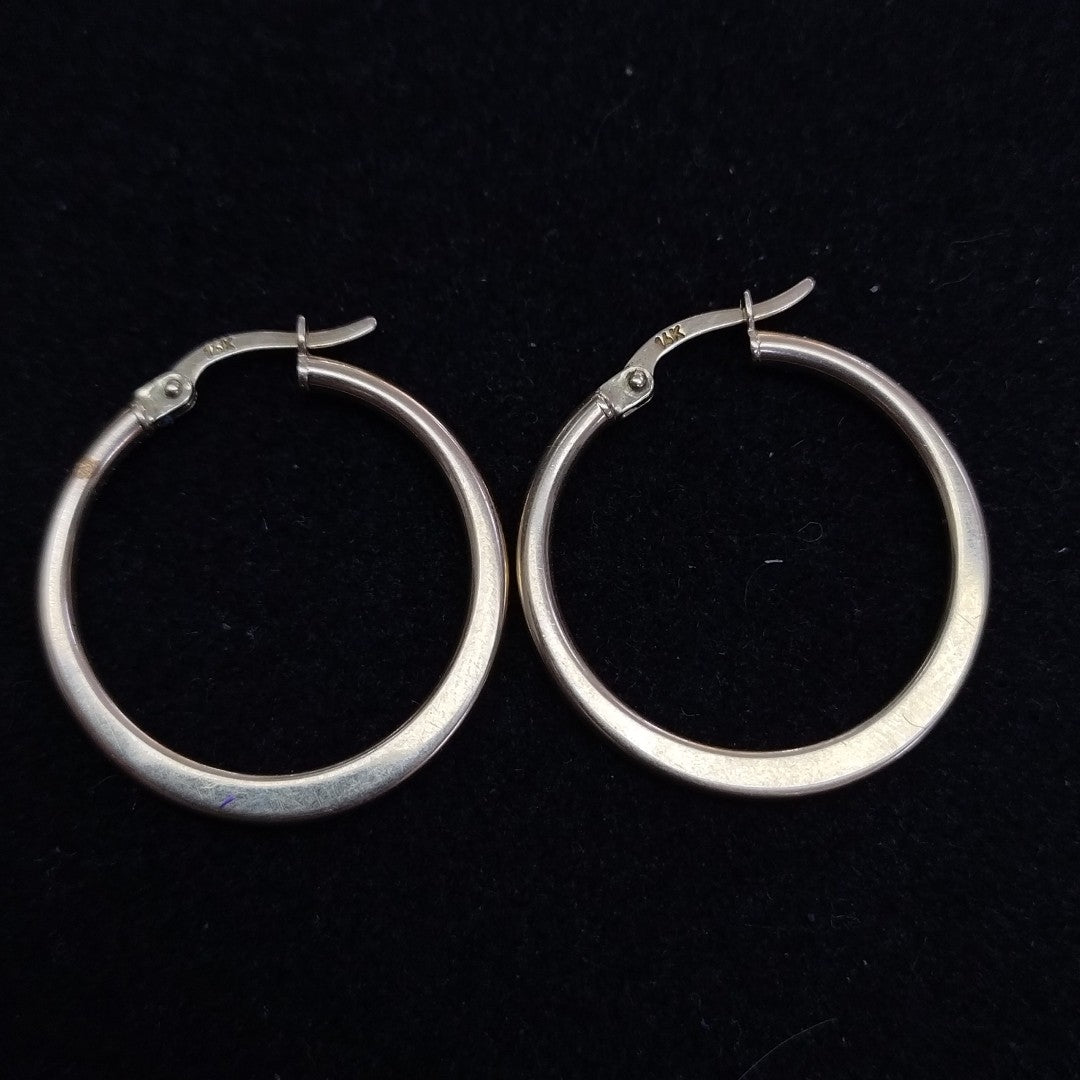 ARRACADAS PAR ORO 14 K 2,20 GRMS (SEMINUEVO)