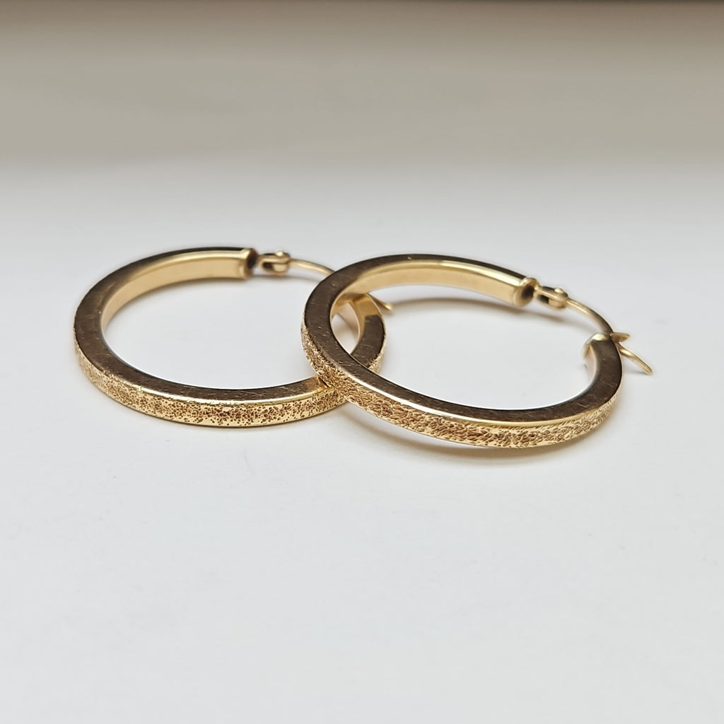 ARRACADAS PAR ORO 14 K 3.9 GRMS (SEMINUEVO)