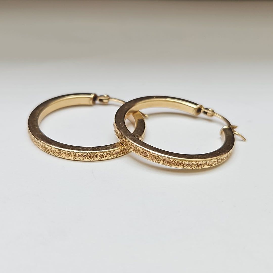 ARRACADAS PAR ORO 14 K 3.9 GRMS (SEMINUEVO)