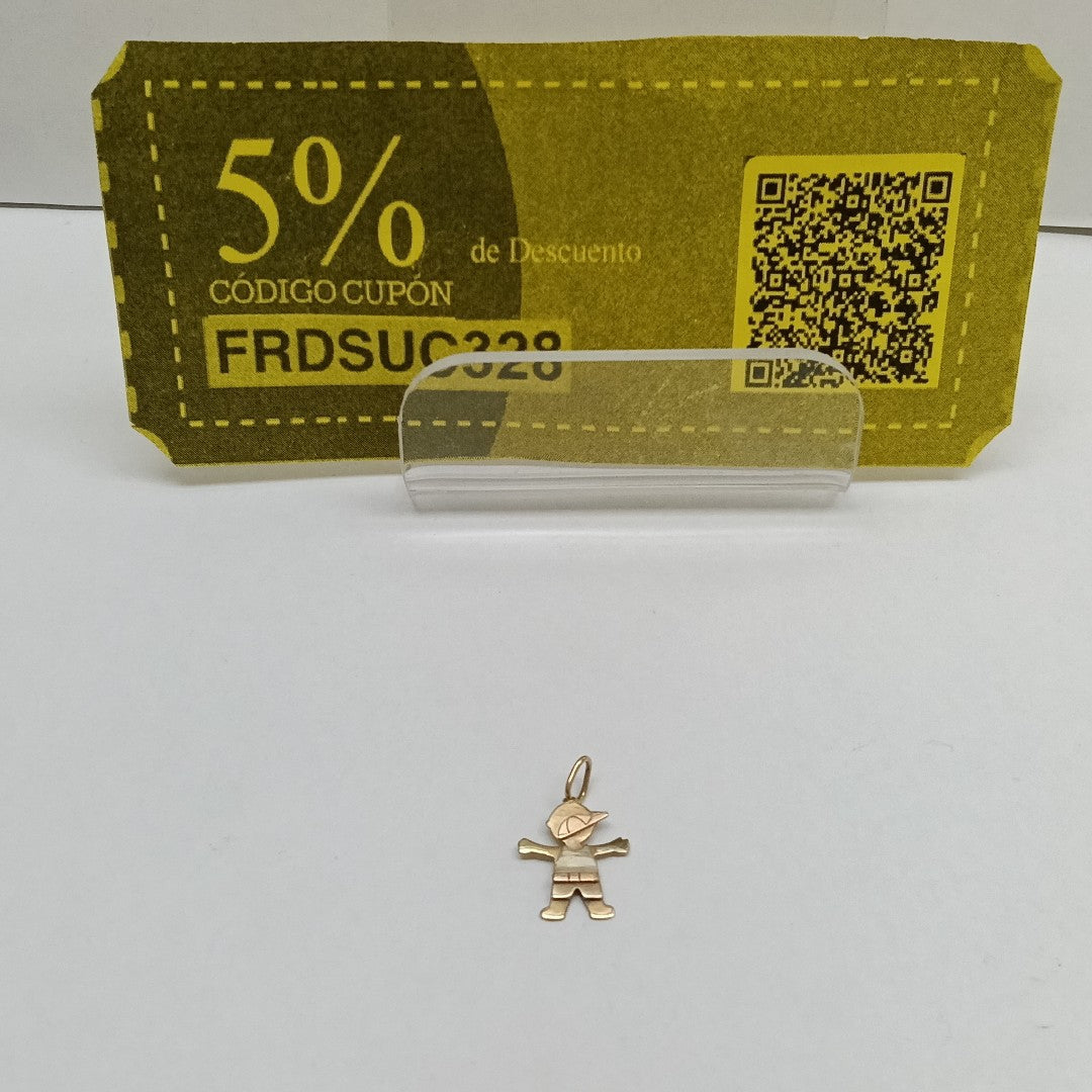 DIJE ORO 14 K 0,80 GRMS (SEMINUEVO)