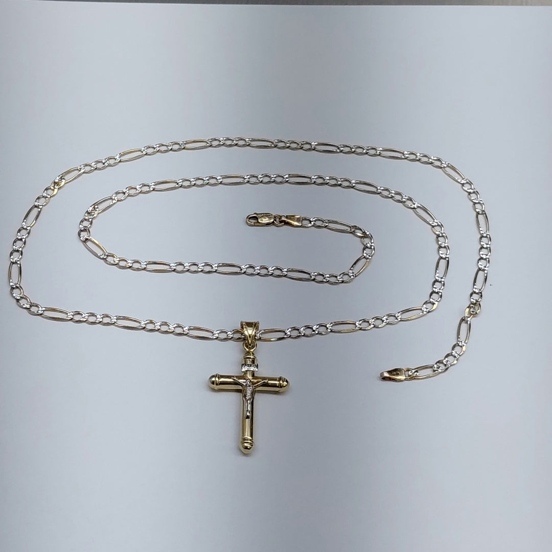 CADENA, DIJE ORO 10 K 8.6 GRMS (SEMINUEVO)