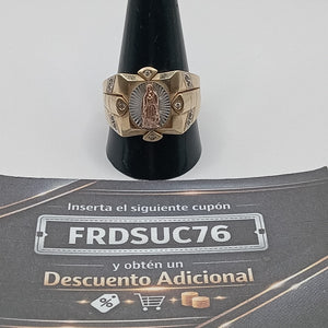 ANILLO ORO,ORO COMBINADO 10 K 9,80 GRMS (SEMINUEVO)