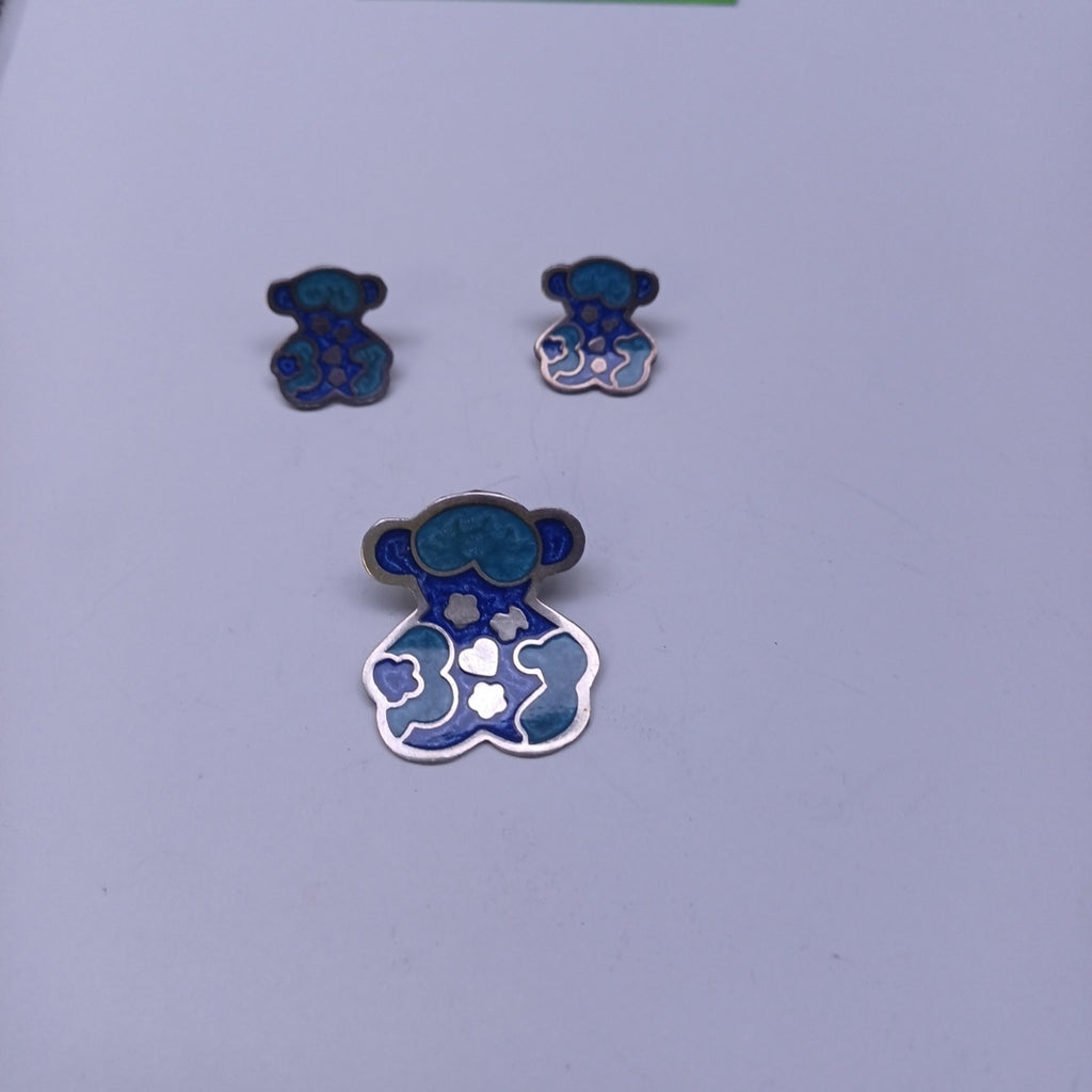 ARETES PAR, DIJE PLATA 6.8 GRMS (SEMINUEVO)