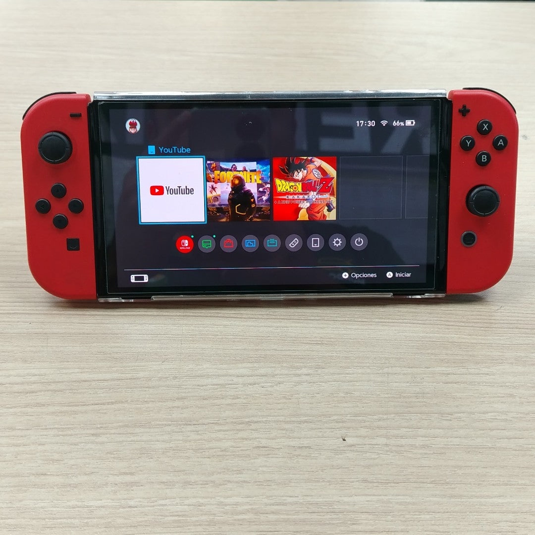 CONSOLA DE VIDEOJUEGO NINTENDO SWITCH OLED 64 GB (SEMINUEVO)