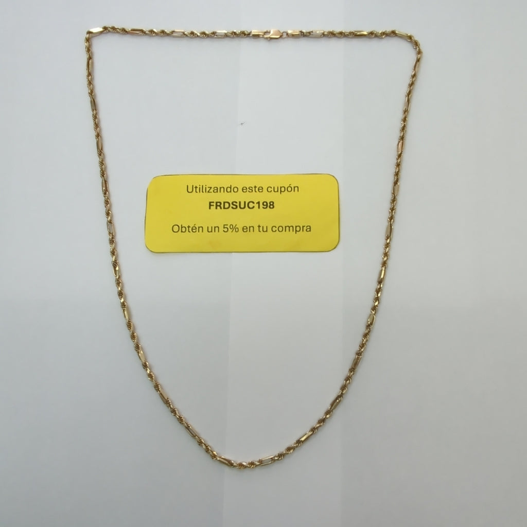 CADENA ORO 10 K 7.3 GRMS (SEMINUEVO)