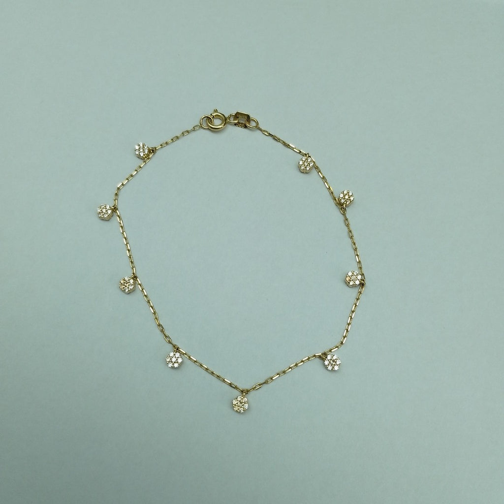 PULSERA ORO 14 K 2.2 GRMS (SEMINUEVO)