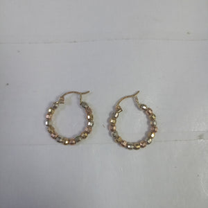 ARRACADAS PAR ORO COMBINADO 10 K 2.3 GRMS (SEMINUEVO)