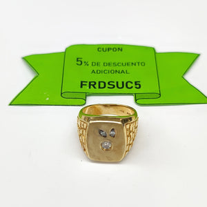 ANILLO ORO 14 K 16,20 GRMS (SEMINUEVO)