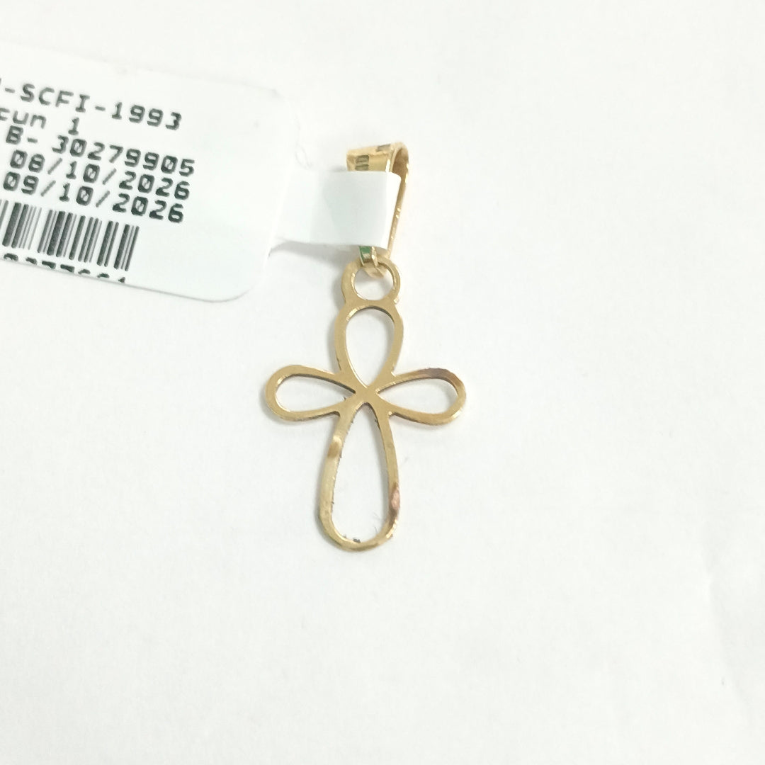 CRUZ ORO 14 K 0.6 GRMS (SEMINUEVO)