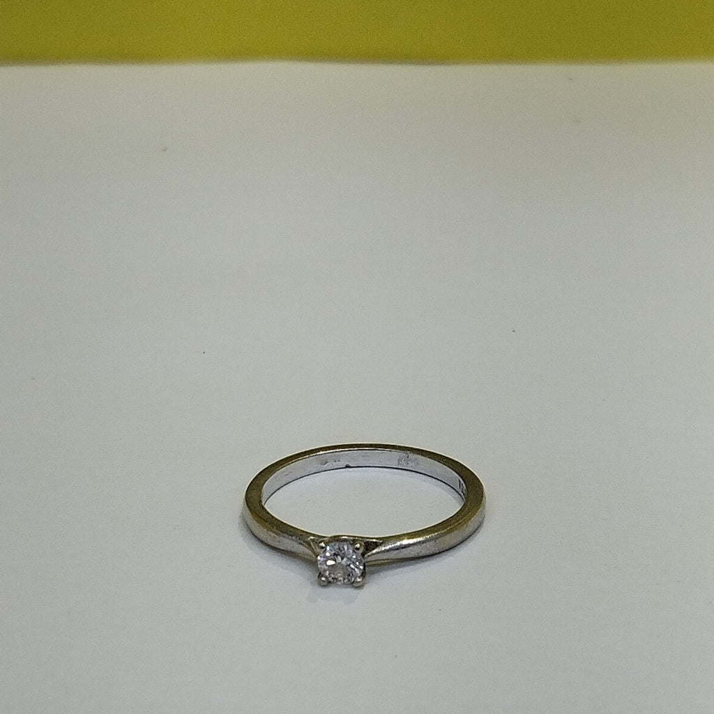 ANILLITO ORO BLANCO 14 K 2.2 GRMS (SEMINUEVO)