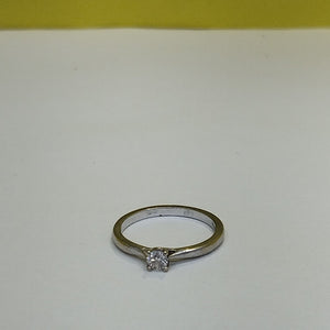 ANILLITO ORO BLANCO 14 K 2.2 GRMS (SEMINUEVO)