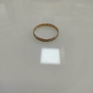 ARGOLLA ORO 14 K 1.2 GRMS (SEMINUEVO)